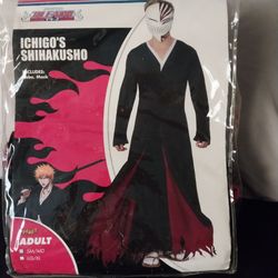 Bleach Ichigo's Shihakusho Adult Costume SM/MD