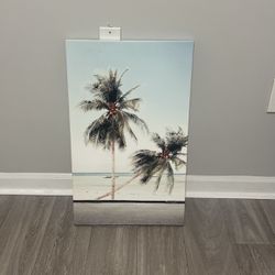 palm tree picture canvas 