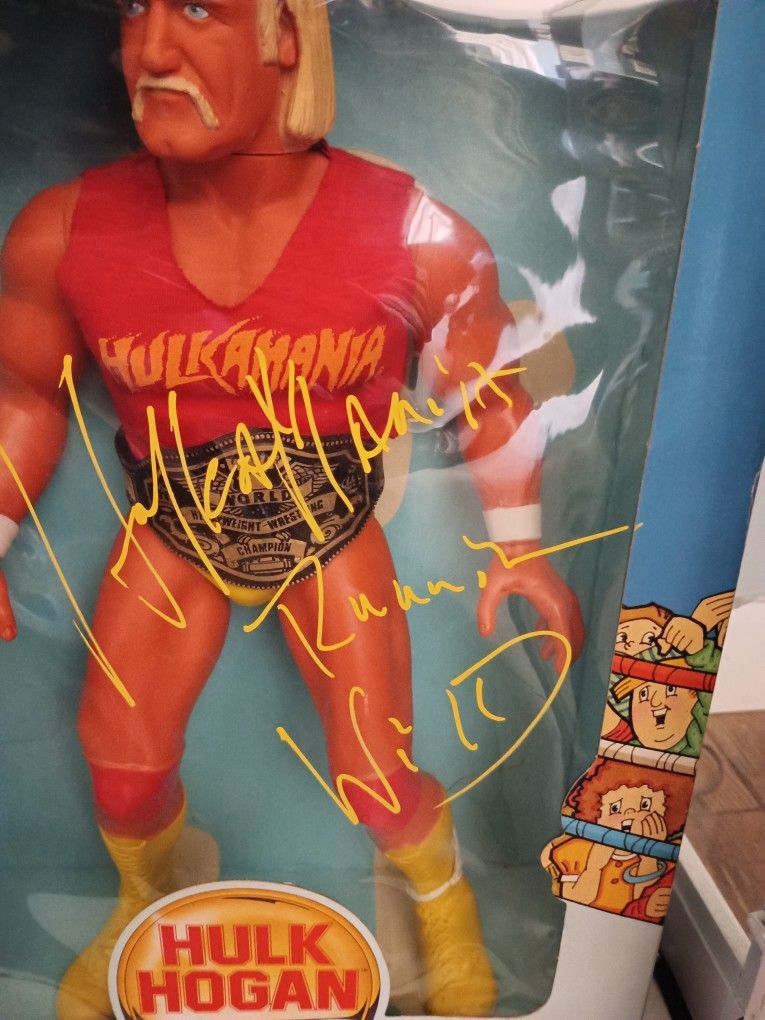 1986 Autographed Hulk Hogan Doll