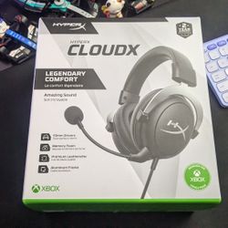 HyperX Cloud X Gaming Headset - Hyper X CloudX Xbox PC Headphones 