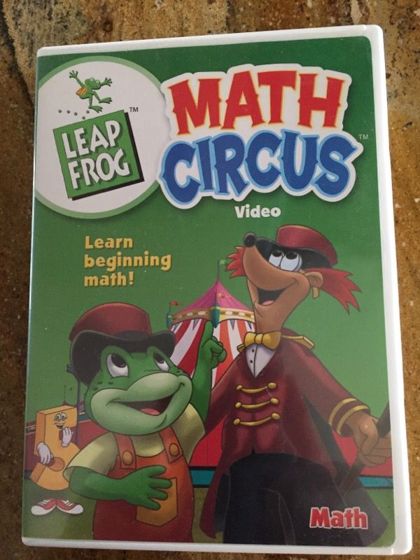Leap Frog Math Circus DVDs