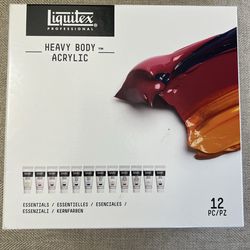 Liquitex Heavy Body Acrylic Classic 12 Set-PRICE FIRM