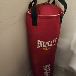 Red MMA punching Bag 