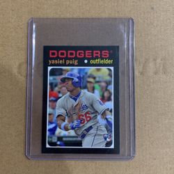 Dodgers Yasiel Puig