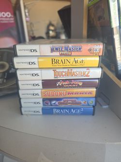 Nintendo DS games Xbox games