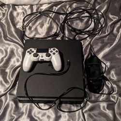 PS4 with Controller and Charging Station 