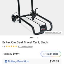 Britax Car Seat Travel Cart 