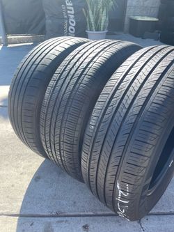 3 USED TIRES 215/60R16 – ATLANTA ER800 + CASPEN + MICHELIN – INSTALLATION INCLUDED