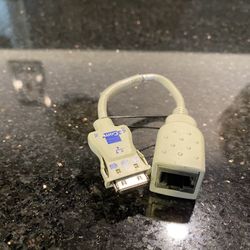 3Com 07-0337-002 10/100 PCMCIA Ethernet Dongle Cable Adapter