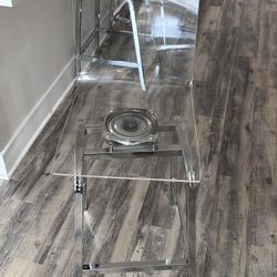 Clear Barstools - 4