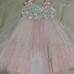 Jona Michelle pink tulle dress size 5t