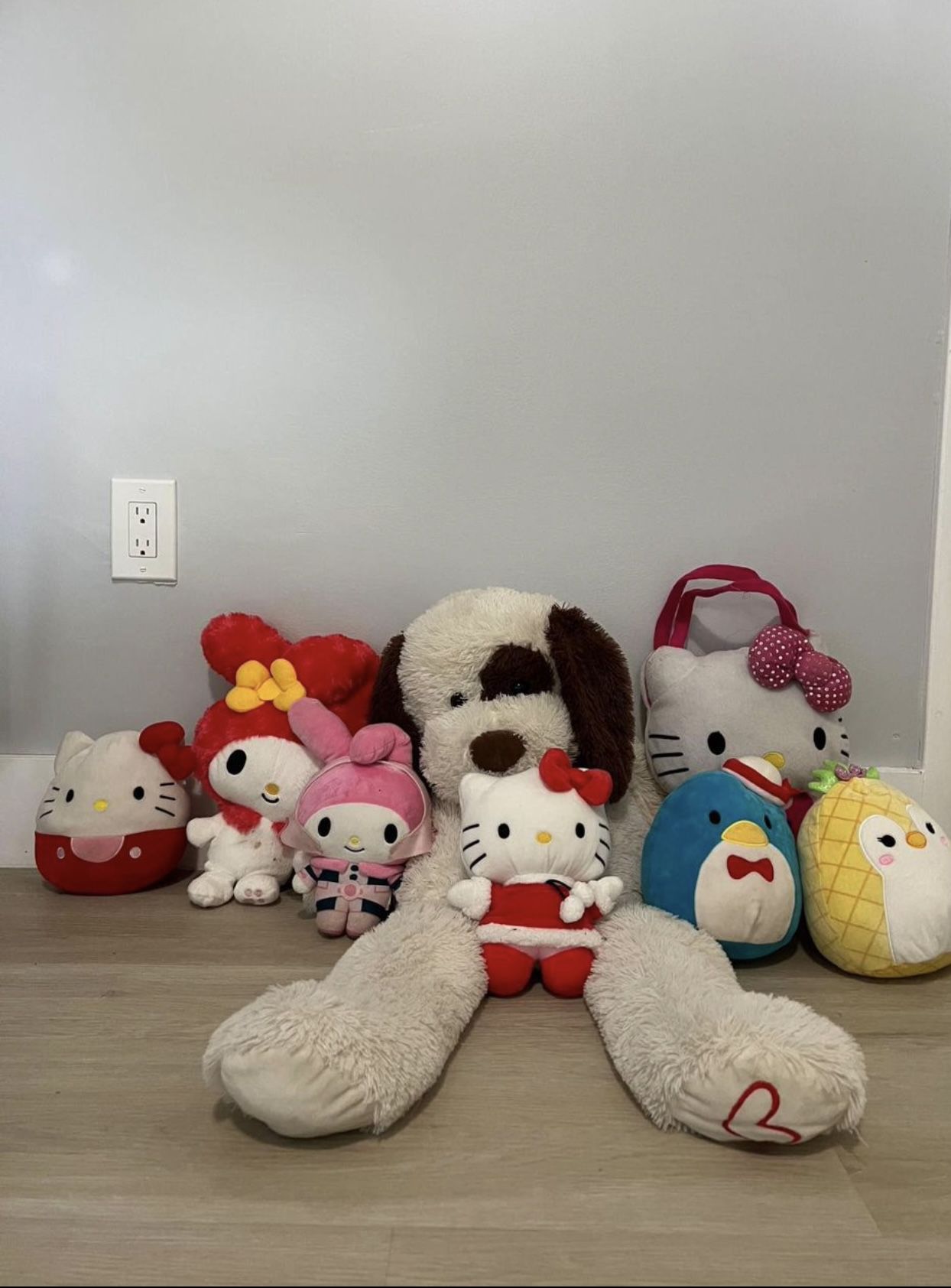 Hello Kitty Plushies and Keychains