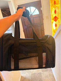 Pet carrier bag