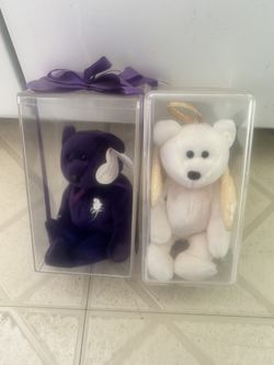 Princess, Diana And Halo Beanie Baby’s