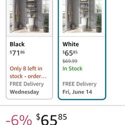 Over the toilet Shelf 
