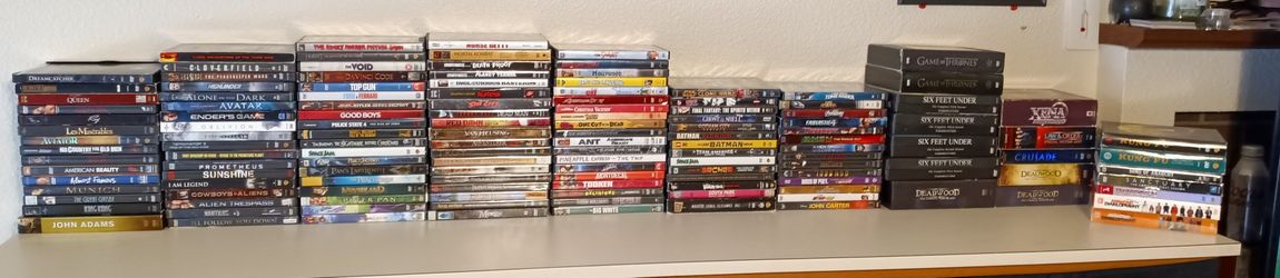 Newer DVD Bundles. $20 Each. Over 200 Discs