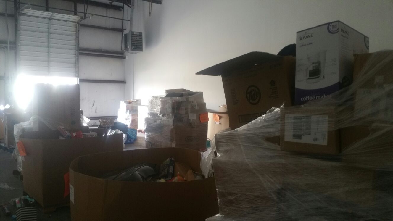 Liquidation pallets