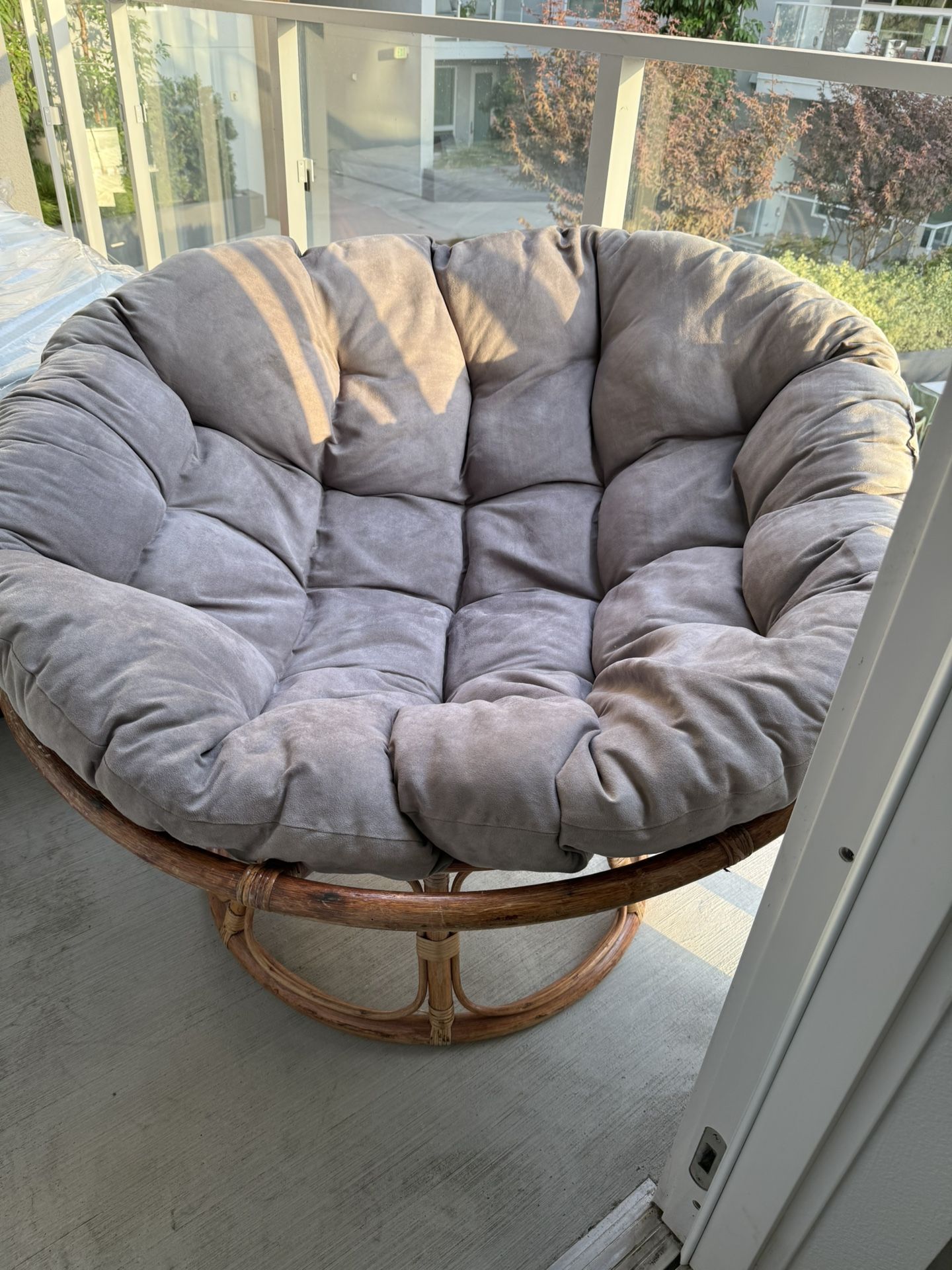 Rattan Papasan Chair
