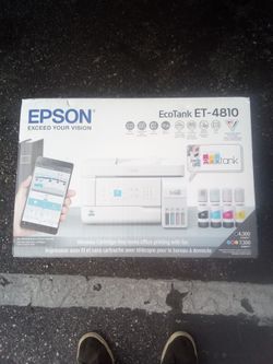 Brand new Epson EcoTank ET-4810 Wireless Printer