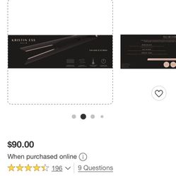 KRISTIN ESS FLAT IRON 3 -IN-ONE