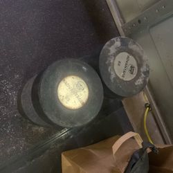 Two 85lb dumbbells 