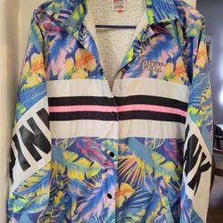 Jacket Pink. Womans Waterproof....Mediana 