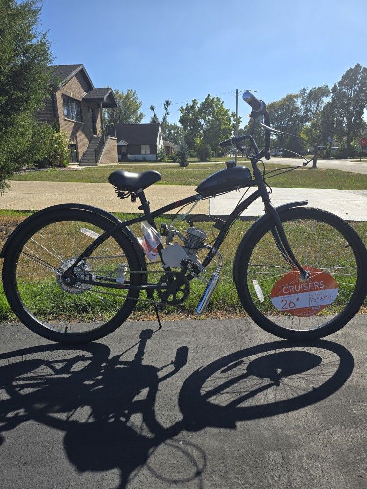 BRAND NEW 80CC CRUISER MOTORIZED BICYCLE