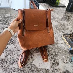 Leather Backpack