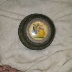 Antique Powder Music Box