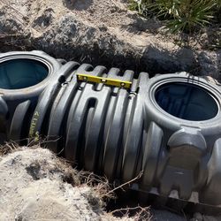 Drain Field And Septic Tank . 