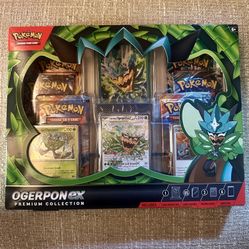 Pokemon TCG Ogerpon EX Premium Collection Box Brand New