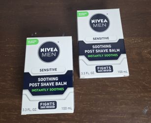 Nivea Men Sensitive Post Shave Balm Brand New $3 Each