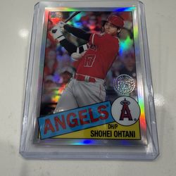 2020 Topps Chrome Ohtani