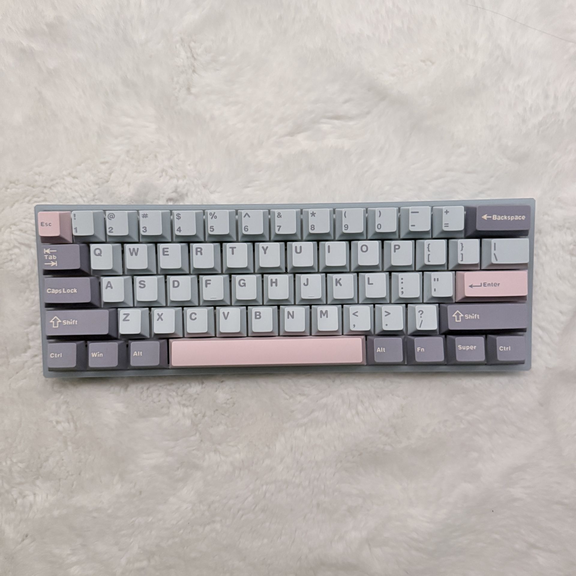 Womier 60% Percent Blue Keyboard WK61 Mechanical