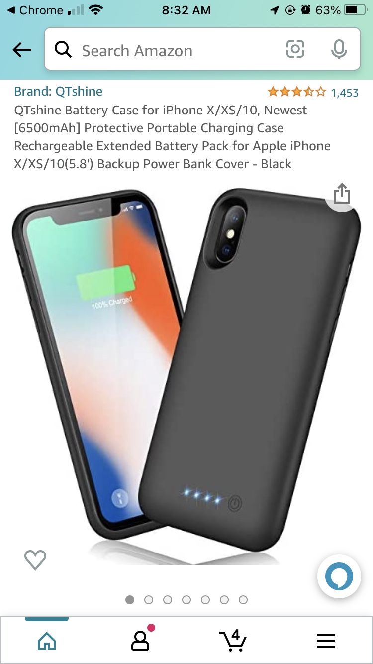 Battery Case For iPhone X/xs