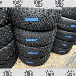 35 X 12.50 R20 Atturo Trail Bralde Set of 4 Used Super Clean Set
