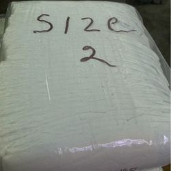 1 Package Of. Size 2 diapers 37 diapers