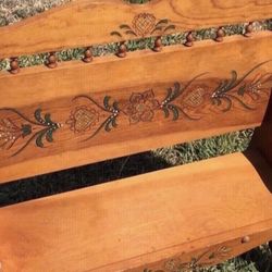 Banca Pequeña De Madera Para Niños 