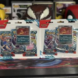 Pokemon Journey Together 3 Pack Blisters Scrafty