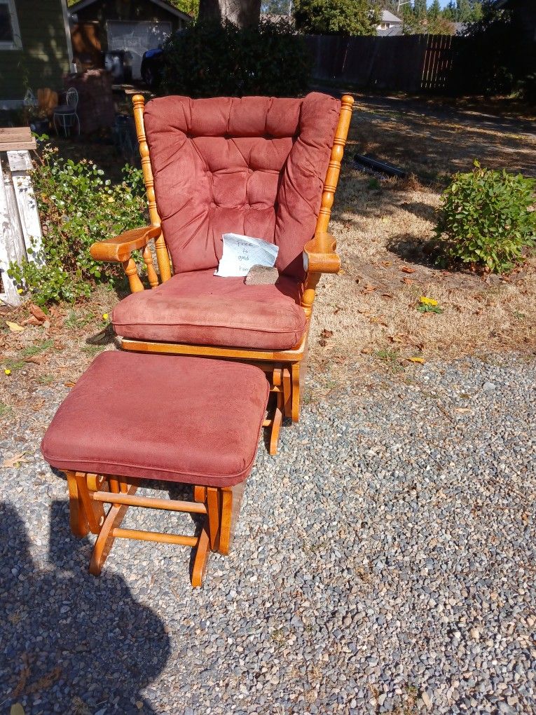 Rocking Chair & Ottoman