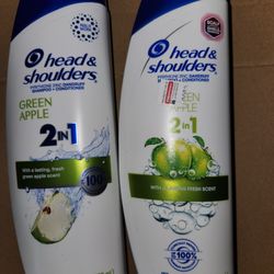Set Of 2 Head & Shoulders 2in1/ Set De 2 Shampoo Y Acondicionador 2en1