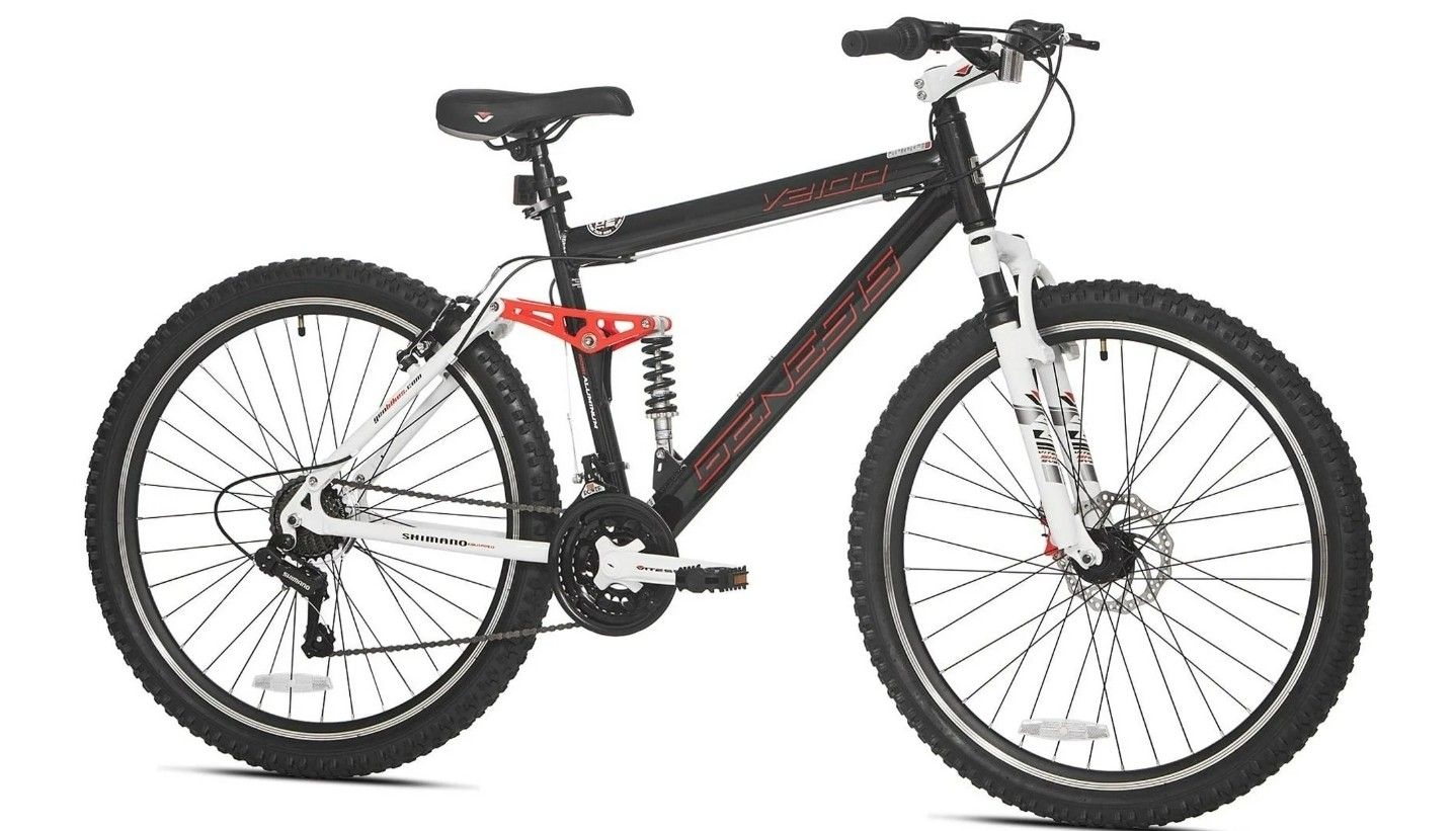 Genesis 27.5" V2100 Men's Mountain Bike, Black