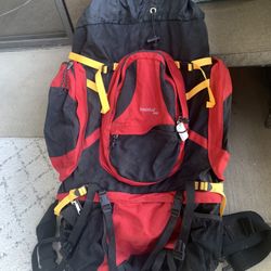 Kelty Red Cloud 6400 Internal Frame Backpack Pack 105 Liter Hiking Camping EUC