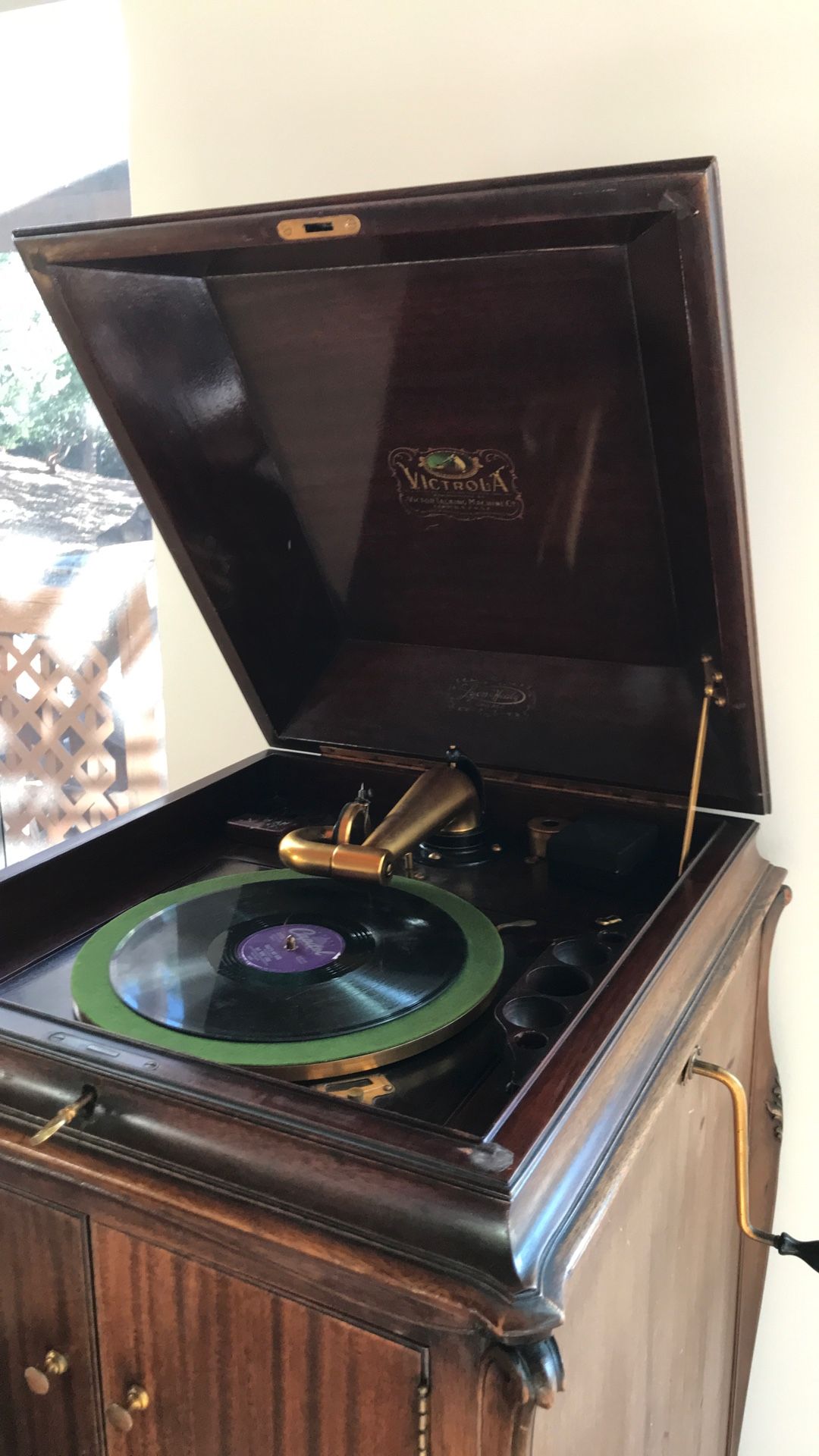 Victrola Record Player 