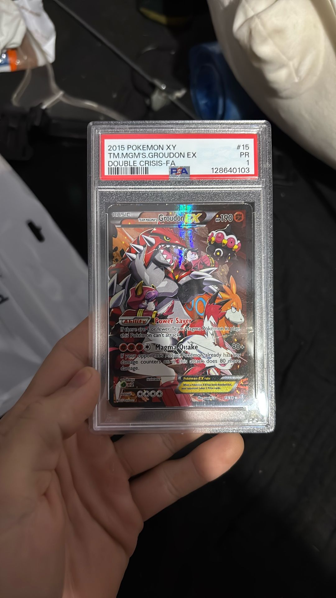 Pokemon 2015 Team Magma’s Groudon EX