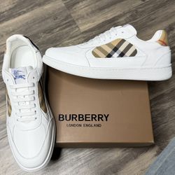 Burberry Sneakers Brand New with box and dust cover