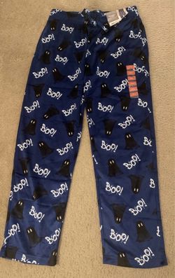 Men’s Size Small Fleece Halloween Pajama PJ Pants