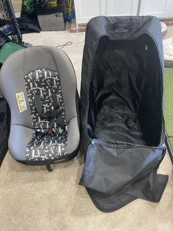 Cosco Scenera Next Carseat and travel bag