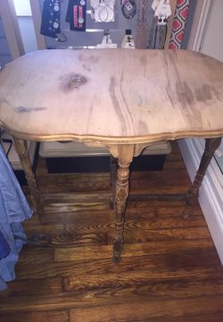 Antique Wood Table Great Shape