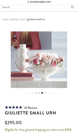 white Urn vase Decor